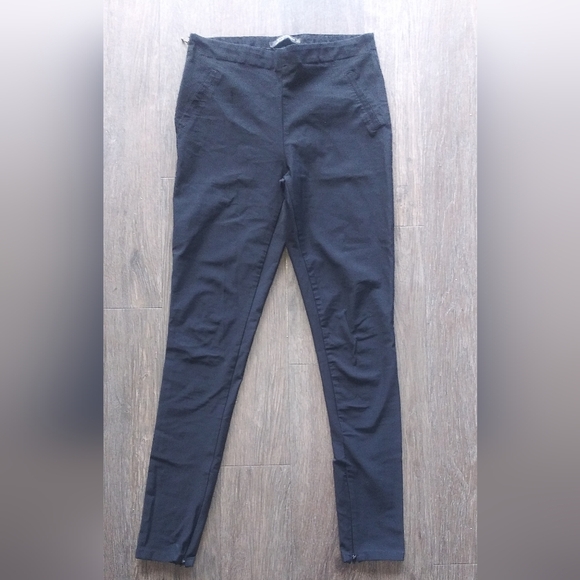 Zara Black Women's Pants Skinny Size M - Picture 9 of 10
